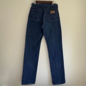 Vintage Dark Denim Straight Leg Wranglers